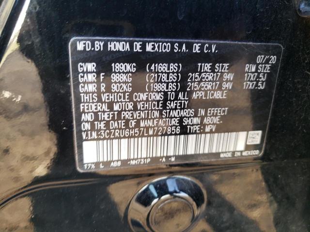 2020 HONDA HR-V EX 3CZRU6H57LM727856