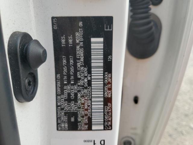 2015 TOYOTA 4RUNNER SR JTEBU5JR8F5232263