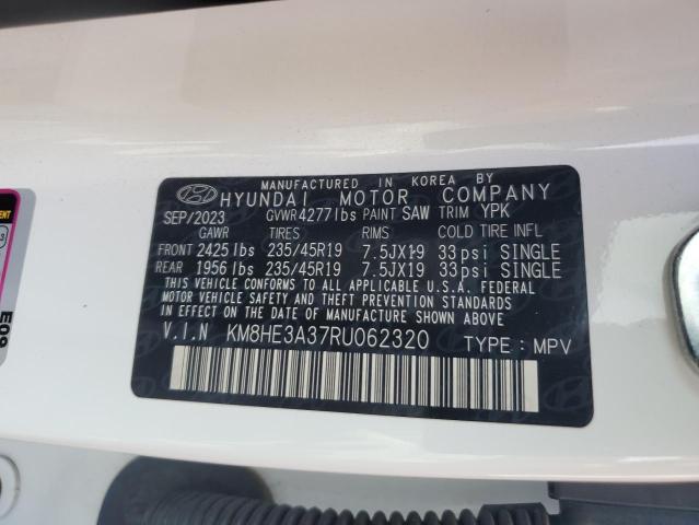 2024 HYUNDAI KONA LIMIT KM8HE3A37RU062320