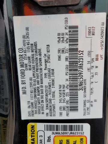 2018 LINCOLN MKZ SELECT 3LN6L5D97JR623152