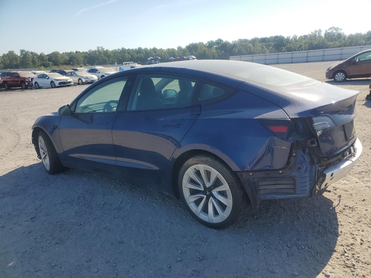Lot #3301846332 2022 TESLA MODEL 3