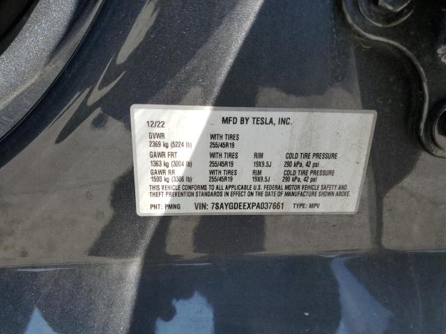 2023 TESLA MODEL Y 7SAYGDEEXPA037661