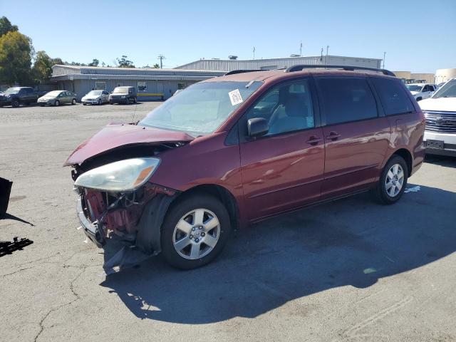 TOYOTA SIENNA CE 2005 burgundy  gas 5TDZA23C85S377086 photo #1