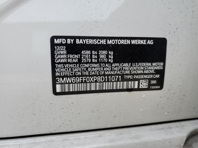 2023 BMW 330I 3MW69FF0XP8D11071
