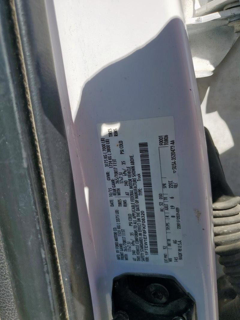 2015 FORD F150 SUPER - 1FTEW1EF8FKF08320