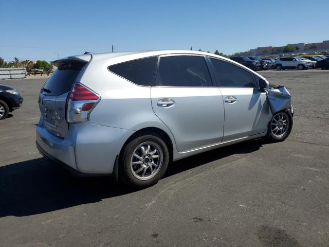 TOYOTA PRIUS V 2017 silver  hybrid engine JTDZN3EU6HJ061641 photo #4