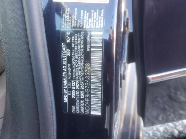 2011 MERCEDES-BENZ E 350 4MAT - WDDHF8HB7BA357281