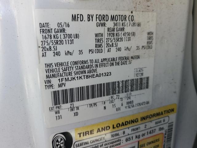 2017 FORD EXPEDITION EL LIMITED 1FMJK1KT8HEA01323