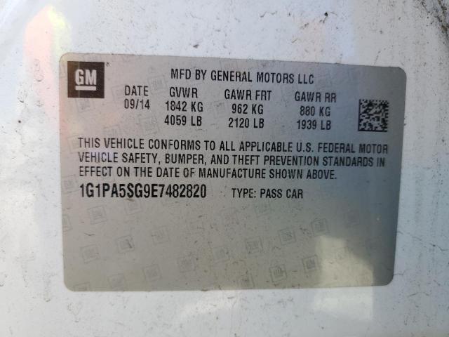 2014 CHEVROLET CRUZE LS #3245428420