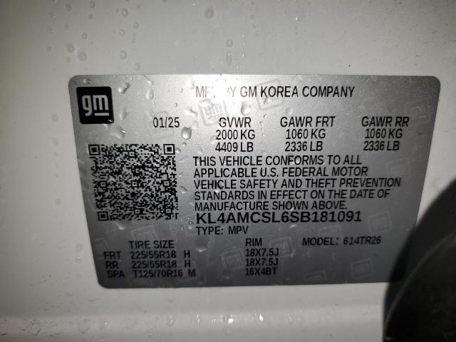 2025 BUICK ENCORE GX KL4AMCSL6SB181091