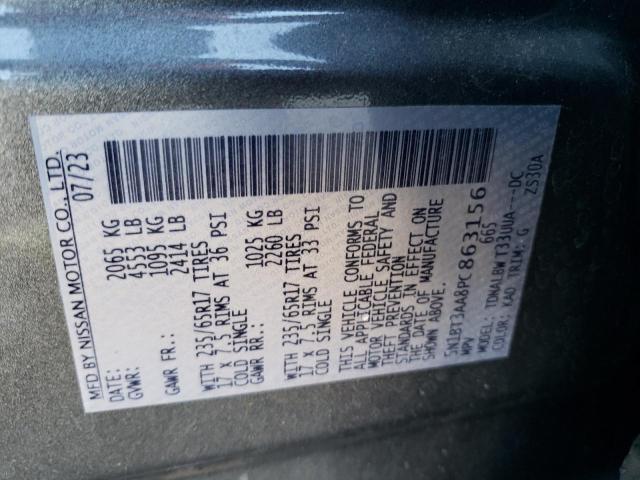 2023 NISSAN ROGUE S 5N1BT3AA8PC863156