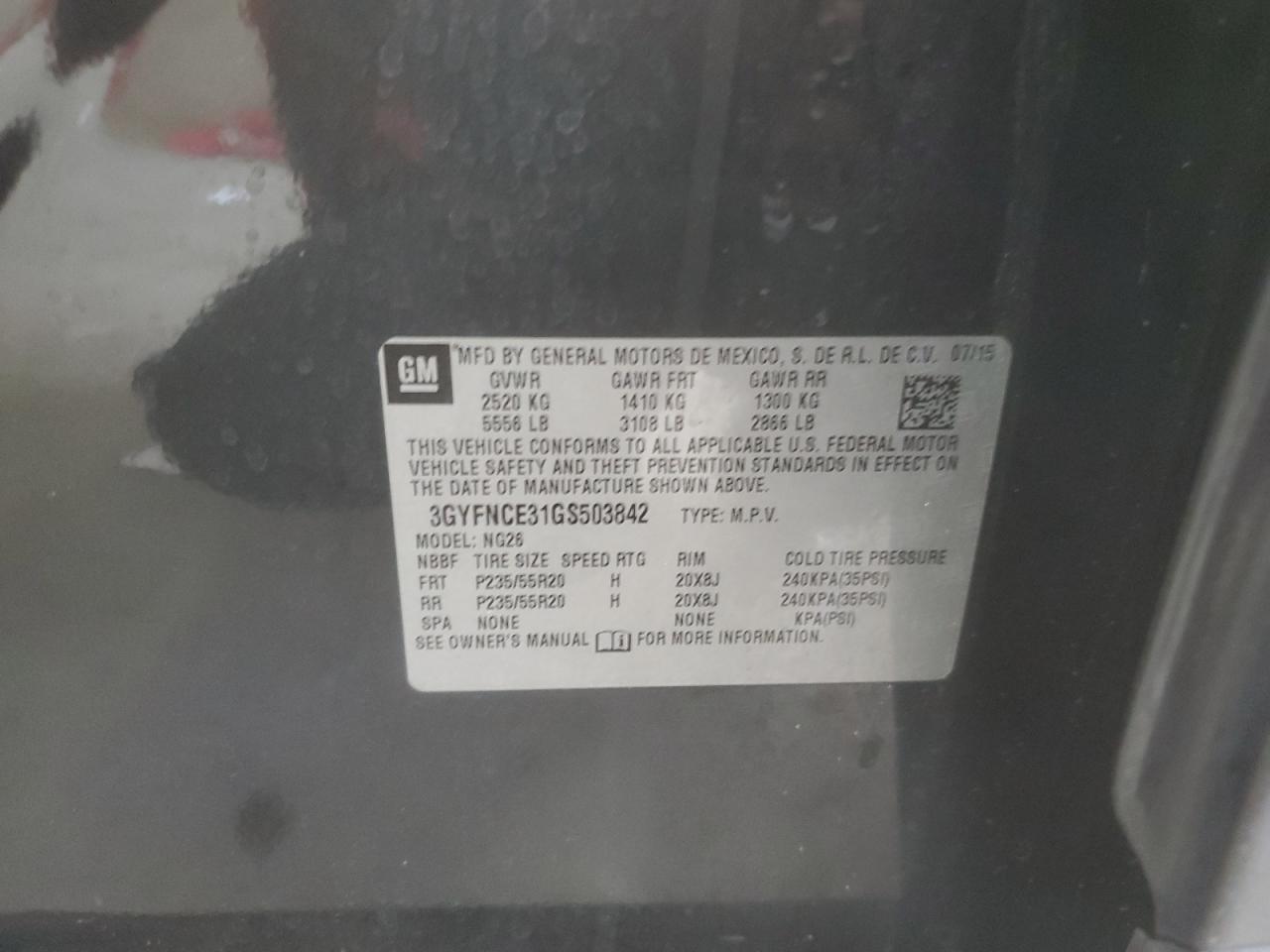 CADILLAC SRX PERFORMANCE COLLECTION