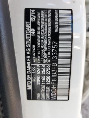 2015 MERCEDES-BENZ E 350 4MATIC WDDHF8JB3FB133757