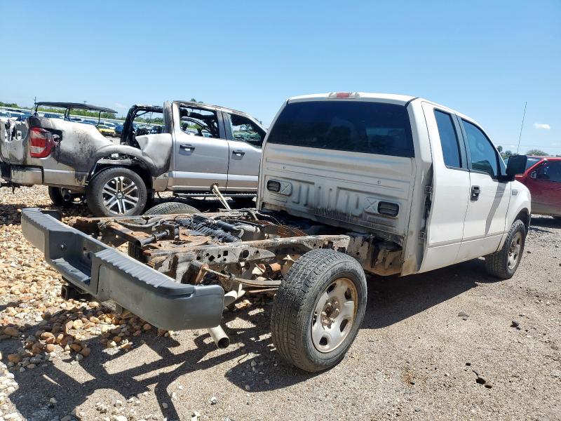 FORD F150 2007 white  gas 1FTRX12W87KC26876 photo #4