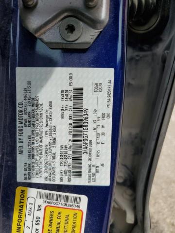 2016 FORD FUSION S 3FA6P0G71GR396349