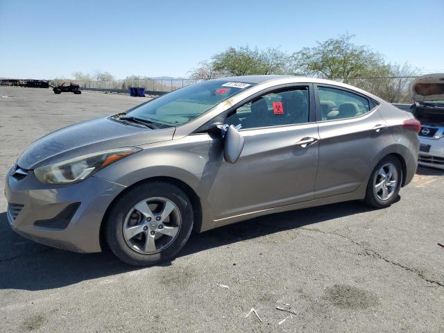 HYUNDAI ELANTRA SE 2014 tan sedan 4d gas 5NPDH4AE2EH459178 photo #1