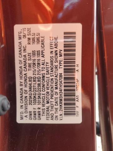 2015 HONDA CR-V LX - 2HKRM3H34FH547084