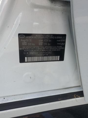 2021 HYUNDAI SONATA LIM 5NPEH4J26MH065062