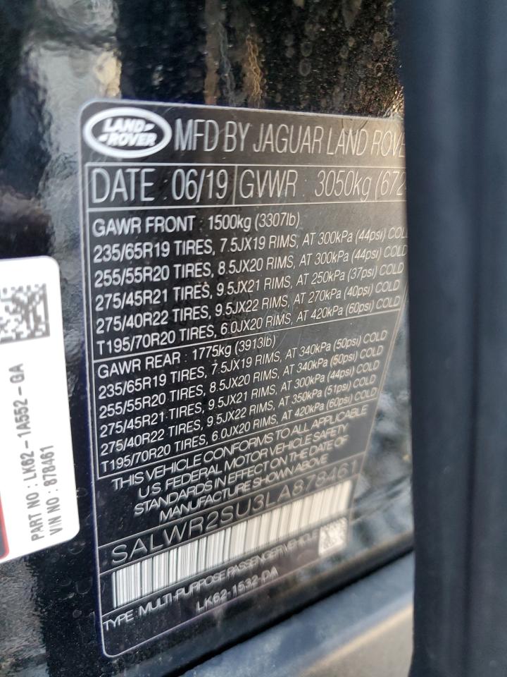 LAND ROVER RANGE ROVER HSE