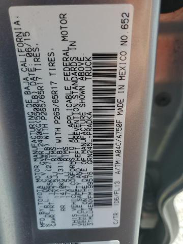 2015 TOYOTA TACOMA DOUBLE CAB 3TMLU4ENXFM199576