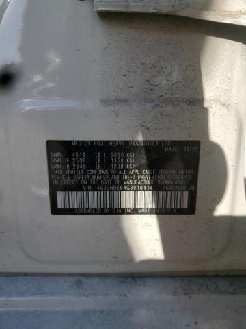 2016 SUBARU LEGACY 2.5 4S3BNBE64G3010414