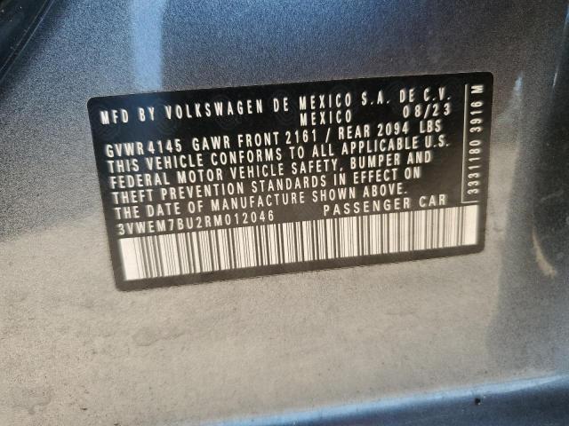 2024 VOLKSWAGEN JETTA SE - 3VWEM7BU2RM012046