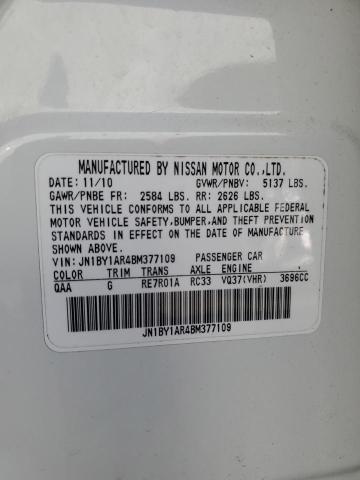 2011 INFINITI M37 X #3237018266