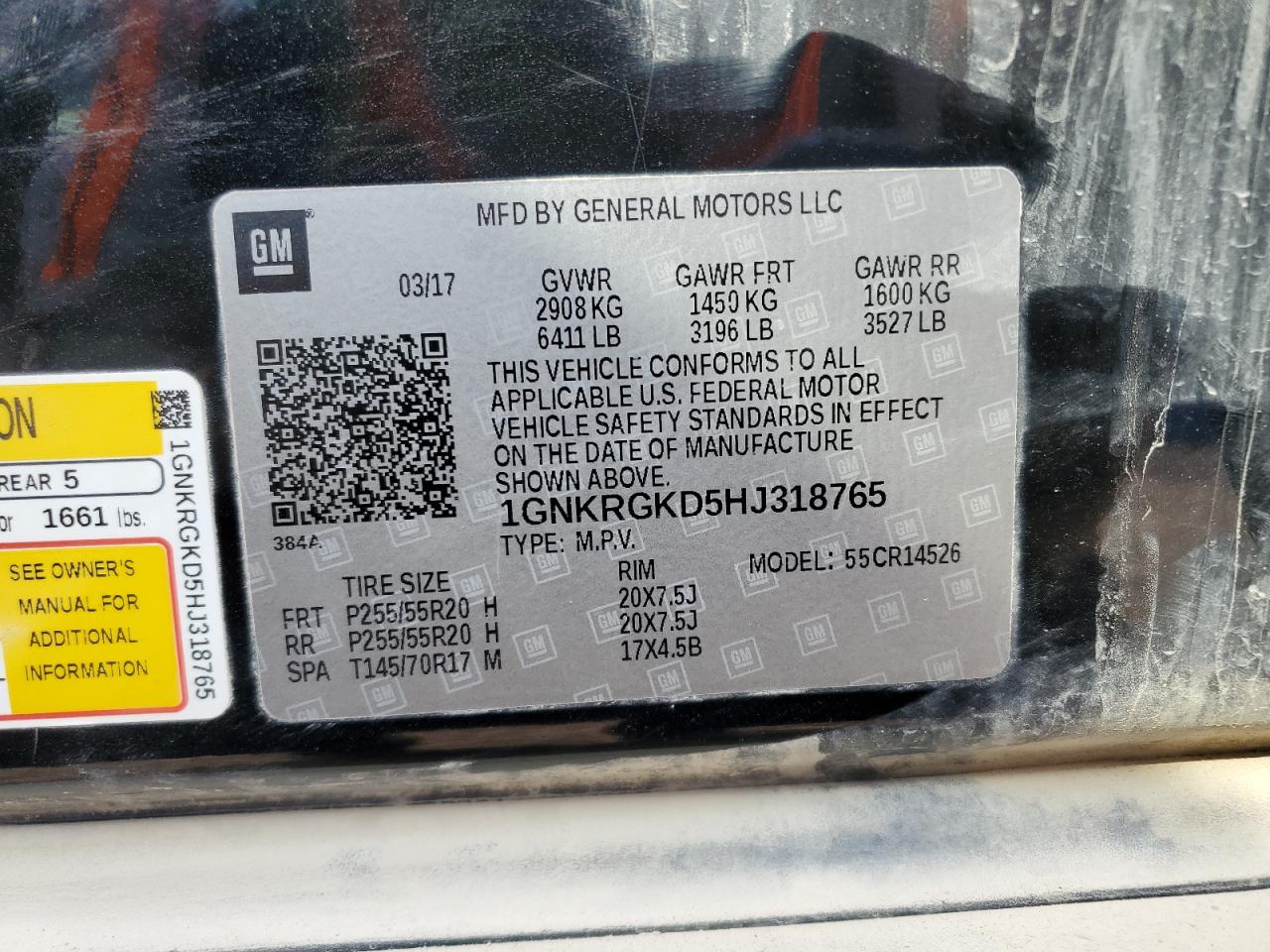 CHEVROLET TRAVERSE LT