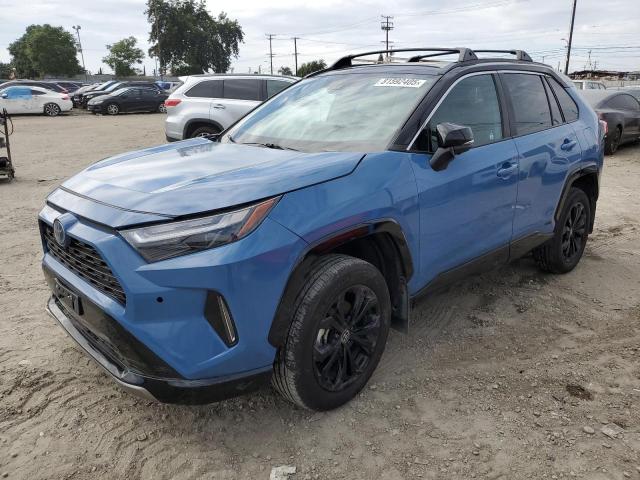 TOYOTA RAV4 XSE 2024 blue  hybrid engine 2T3E6RFV3RW051870 photo #1