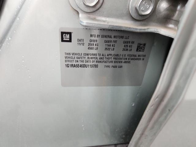 2013 CHEVROLET VOLT - 1G1RA6E46DU119780