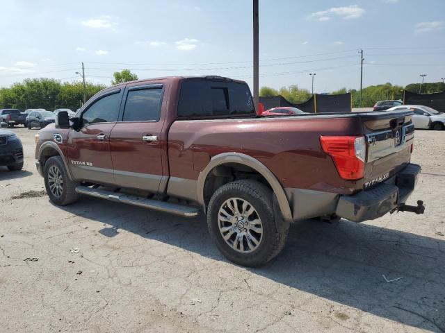 NISSAN TITAN XD S 2016 brown crew pic diesel 1N6BA1F45GN505984 photo #3