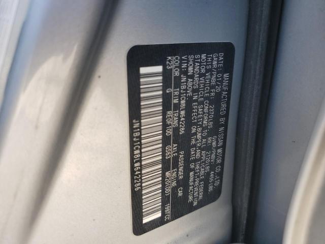 2020 NISSAN ROGUE SPOR JN1BJ1CW8LW642286