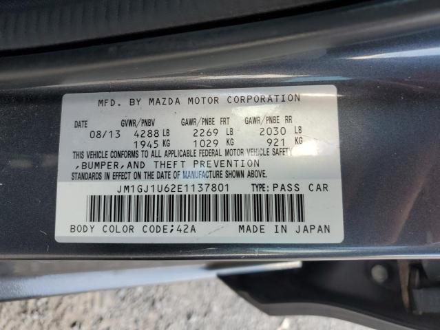 2014 MAZDA 6 SPORT #3234385063