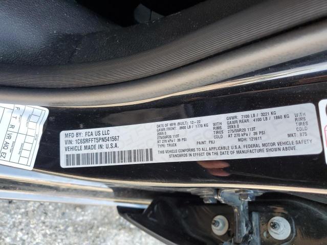 2023 RAM 1500 BIG HORN/LONE STAR - 1C6SRFFT5PN541567