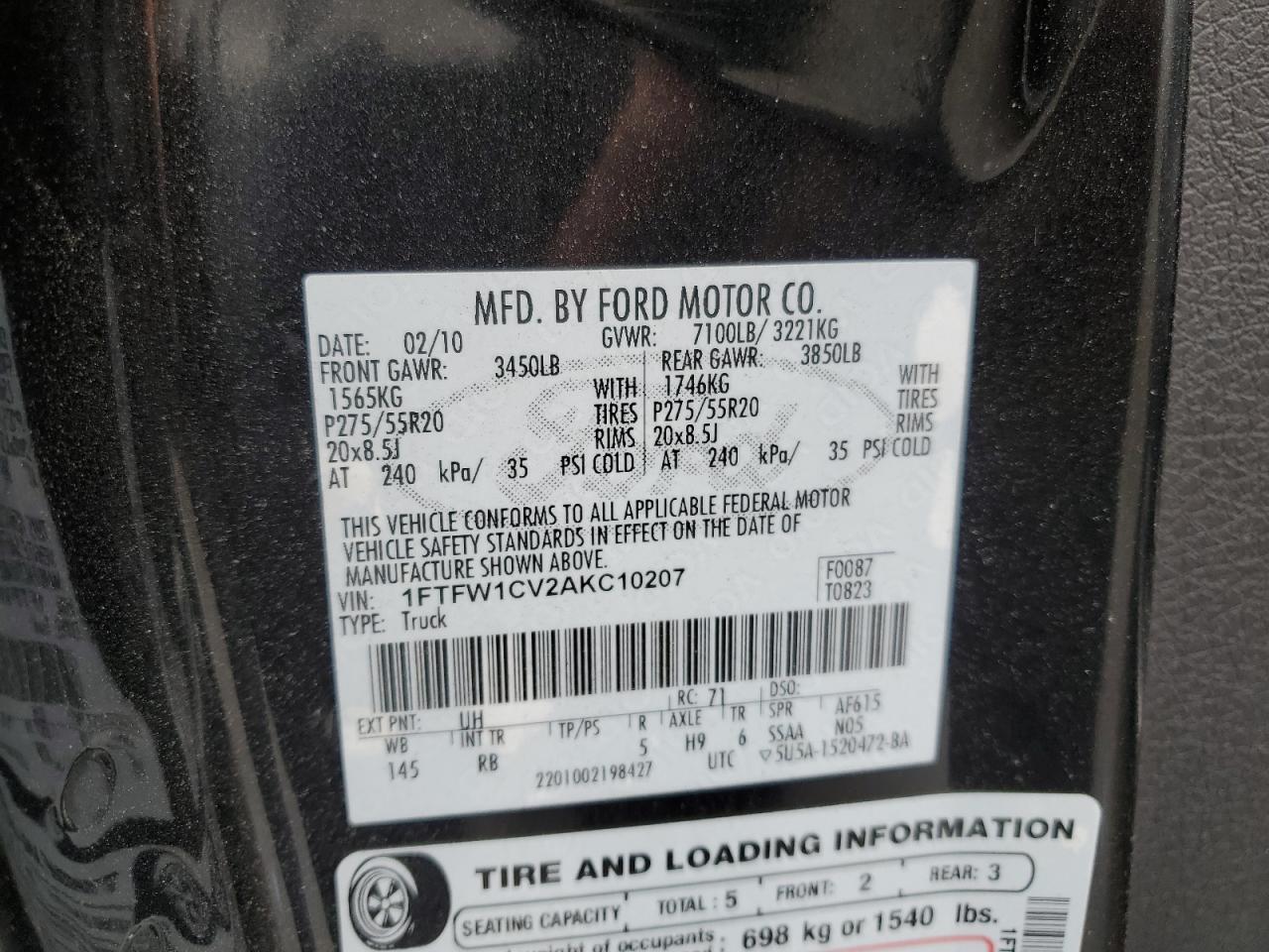 FORD F-150 SUPERCREW