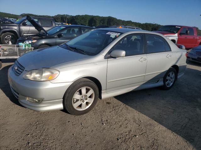 TOYOTA COROLLA CE 2003 silver sedan 4d gas 2T1BR32E73C029658 photo #1