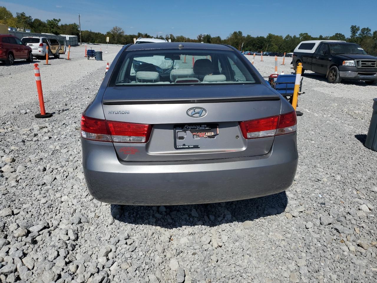 Lot #3302770370 2008 HYUNDAI SONATA GLS