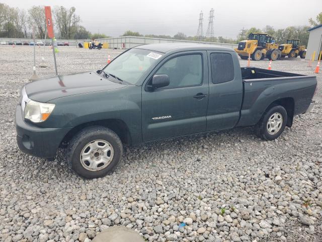 TOYOTA TACOMA ACC 2010 green club cab gas 5TETX4CN5AZ697447 photo #1