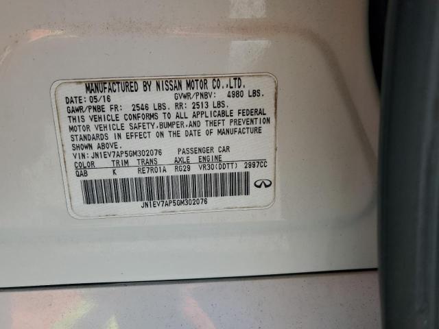 2016 INFINITI Q50 PREMIU JN1EV7AP5GM302076