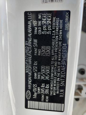 2023 HYUNDAI SANTA CRUZ 5NTJEDAF3PH073104