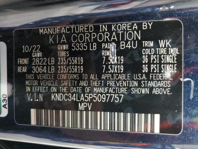2023 KIA EV6 KNDC34LA5P5097757