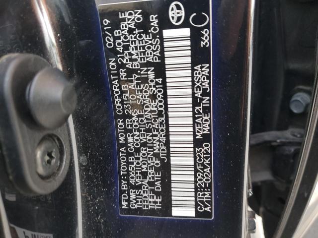 2020 TOYOTA COROLLA SE JTDP4RCE3LJ009014