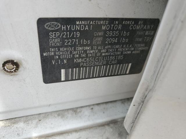 2020 HYUNDAI IONIQ BLUE #3287629055