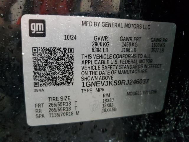 2024 CHEVROLET TRAVERSE L - 1GNEVJKS9RJ246037