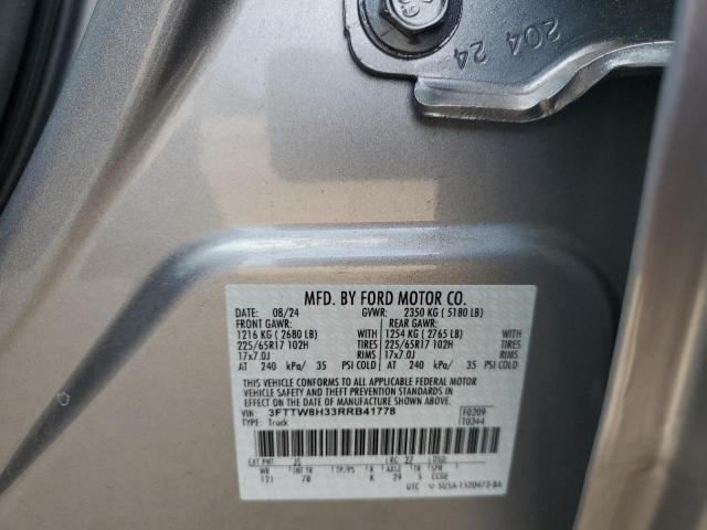 2024 FORD MAVERICK X 3FTTW8H33RRB41778