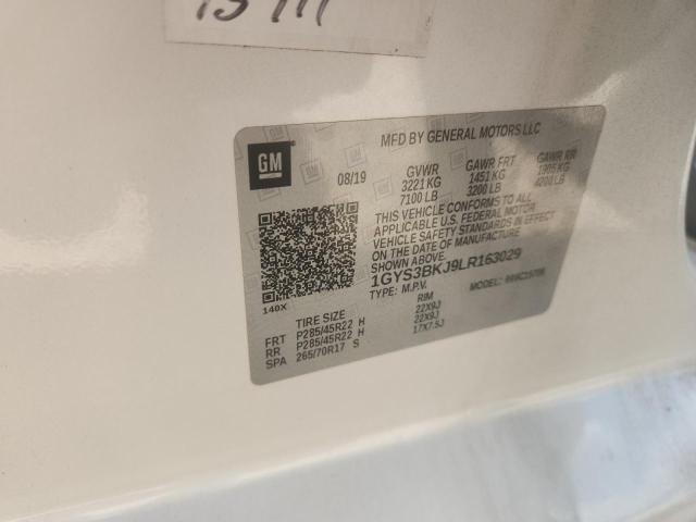 2020 CADILLAC ESCALADE LUXURY 1GYS3BKJ9LR163029