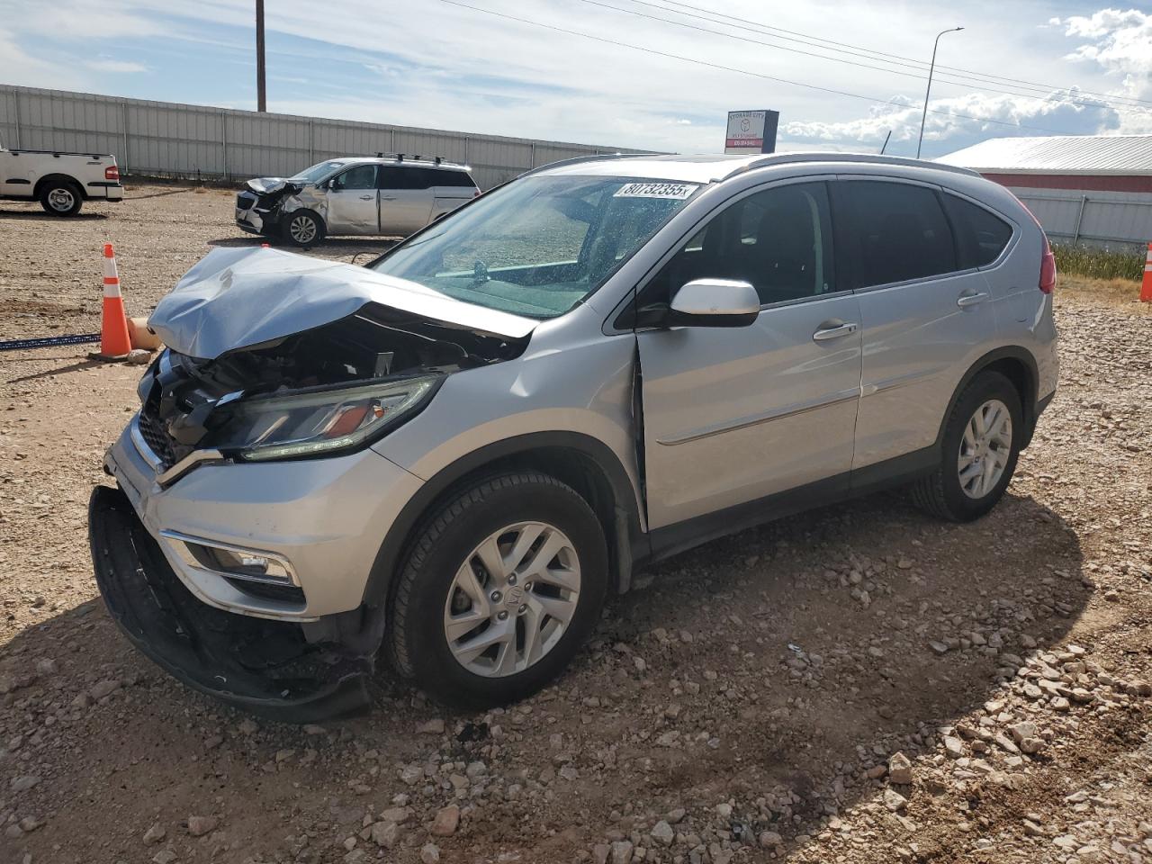 Lot #3255832659 2016 HONDA CR-V EXL