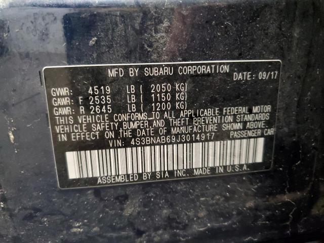 2018 SUBARU LEGACY 2.5 - 4S3BNAB69J3014917