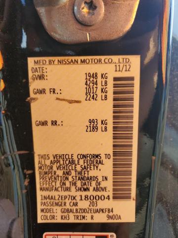 2013 NISSAN ALTIMA S - 1N4AL2EP7DC180004