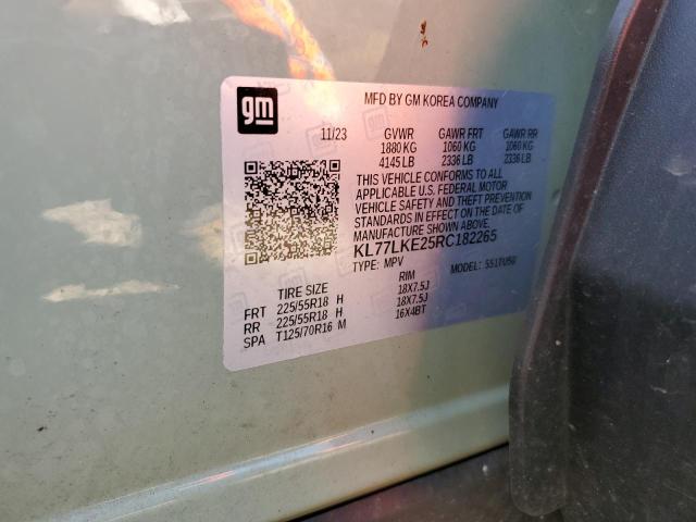 2024 CHEVROLET TRAX ACTIV KL77LKE25RC182265